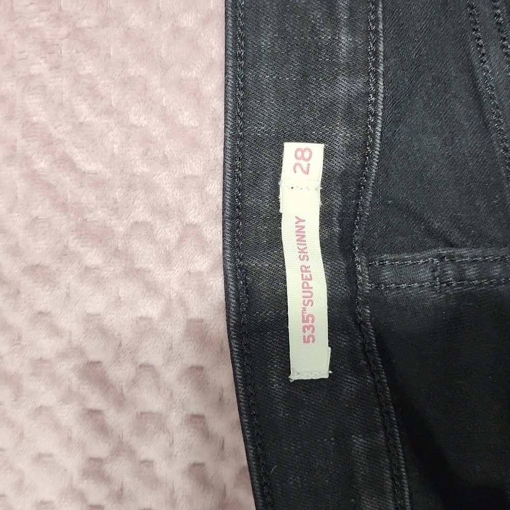 Skinny Coated Levi Jeans - Picture 4 of 4